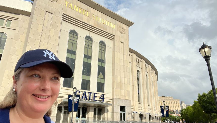 Outside Yankee Stadium